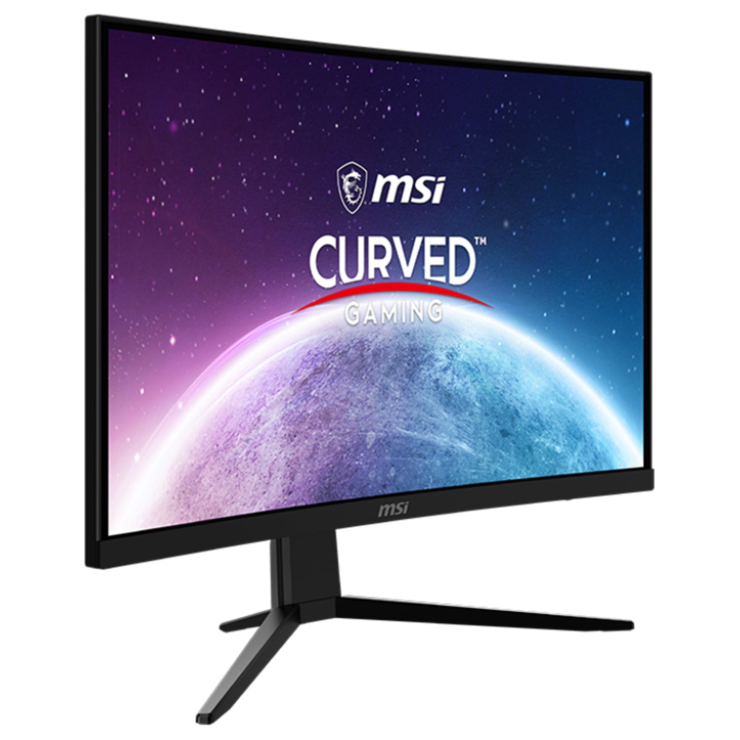 MSI G2422C 24-Inch FHD (1920 x 1080) Curved Screen Gaming Monitor - 180Hz Refresh Rate, Anti-Flicker Technology With FreeSync Premium, HDMI / Display Port