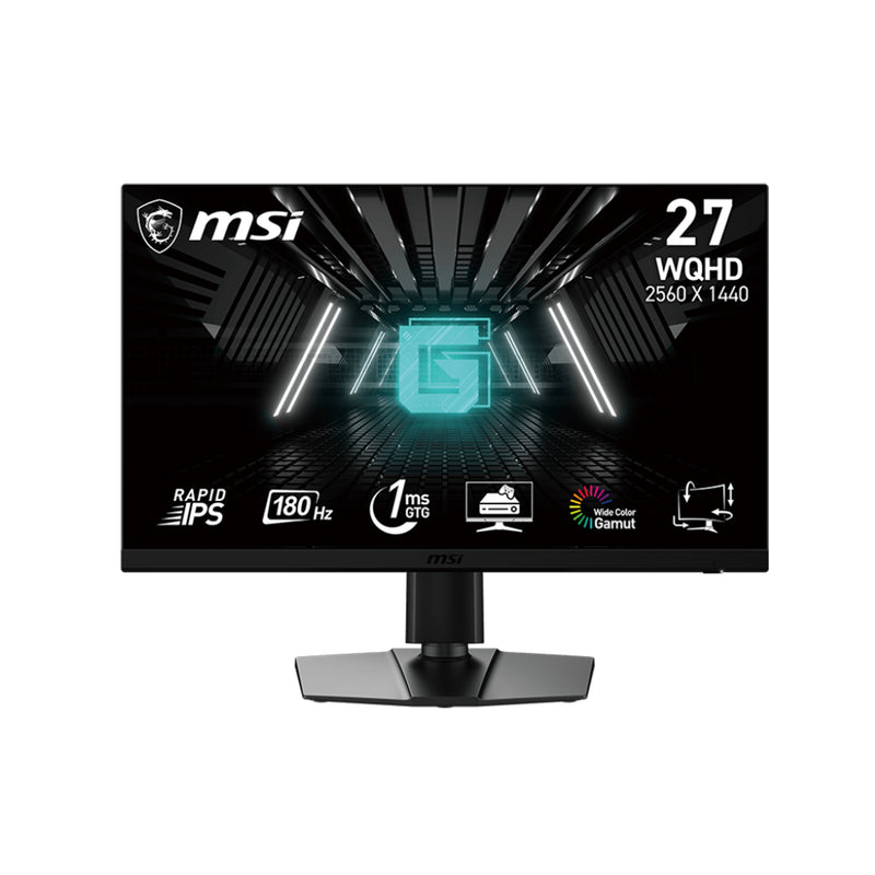 MSI G272QPF E2 27-Inch 2560 x 1440 (WQHD) Rapid IPS Flat Gaming Monitor - 180Hz Refresh Rate, Anti-Flicker and Less Blue Light With Night Vision, 2x HDMI / Display Port