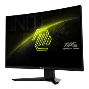 MSI MAG 274CQF 27-Inch WQHD (2560x1440) Rapid VA Curved Gaming Monitor - 180Hz Refresh Rate, Adaptive-Sync Technology With AI Vision, 2x HDMI / Display Port