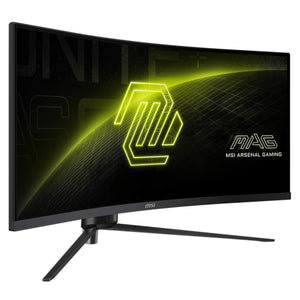 MSI MAG 345CQR 34-Inch (UWQHD) Curved Screen Gaming Monitor - 180Hz Refresh Rate, Adaptive-Sync Technology With AMD FreeSync Premium, HDMI / Display Port