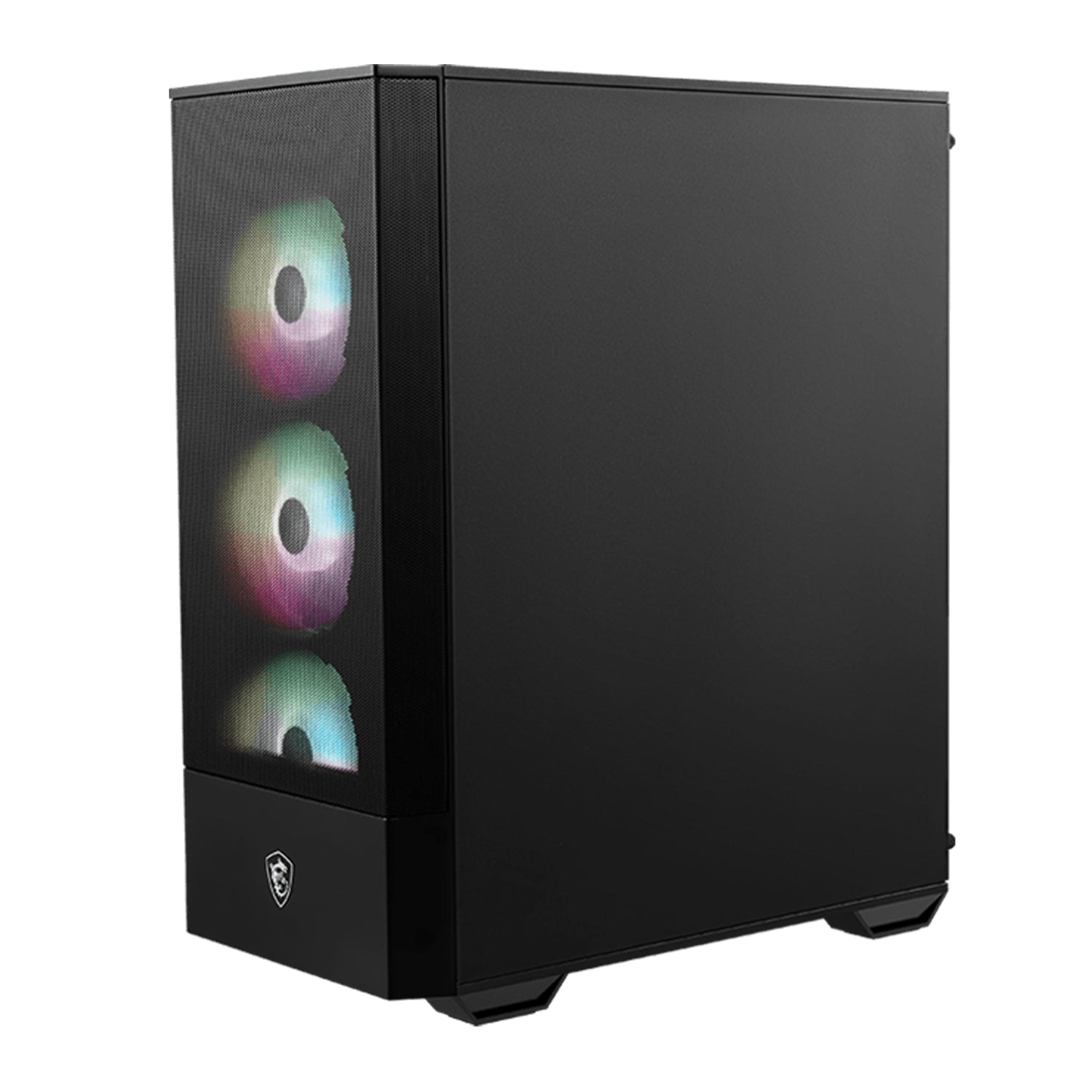 MSI MAG MAG FORGE 112R Mid-Tower ARGB Fan PC Cases - Magnetic Dust Filter With Insta-light Loop Button - (FORGE112R)