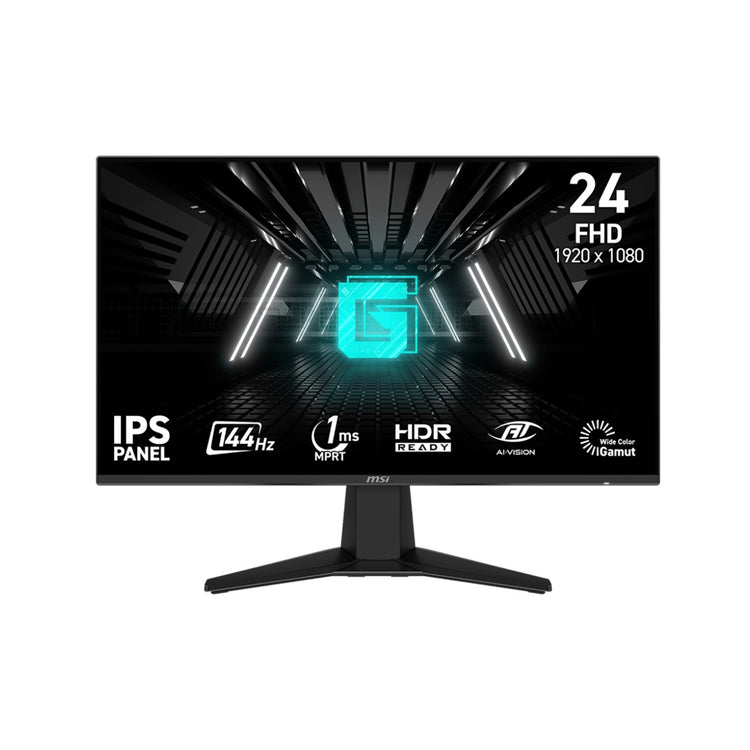 MSI G242L E14 23.8 - Inch FHD Flat IPS Gaming Monitor - 144Hz Refresh Rate, Anti-Flicker and Less Blue Light With Night Vision, HDMI / Display Port