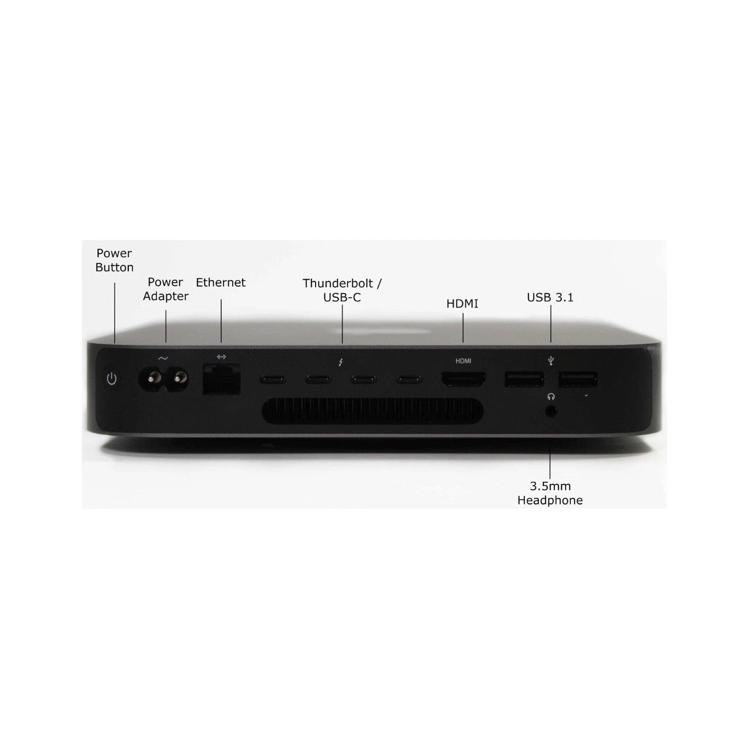 Apple Mac mini 2018 A1993 Desktop PC | Intel Core i7-8700B, 16GB RAM, 512GB SSD, MacOS Ventura