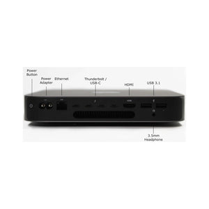 Apple Mac mini 2018 A1993 Desktop PC | Intel Core i7-8700B, 16GB RAM, 512GB SSD, MacOS Ventura