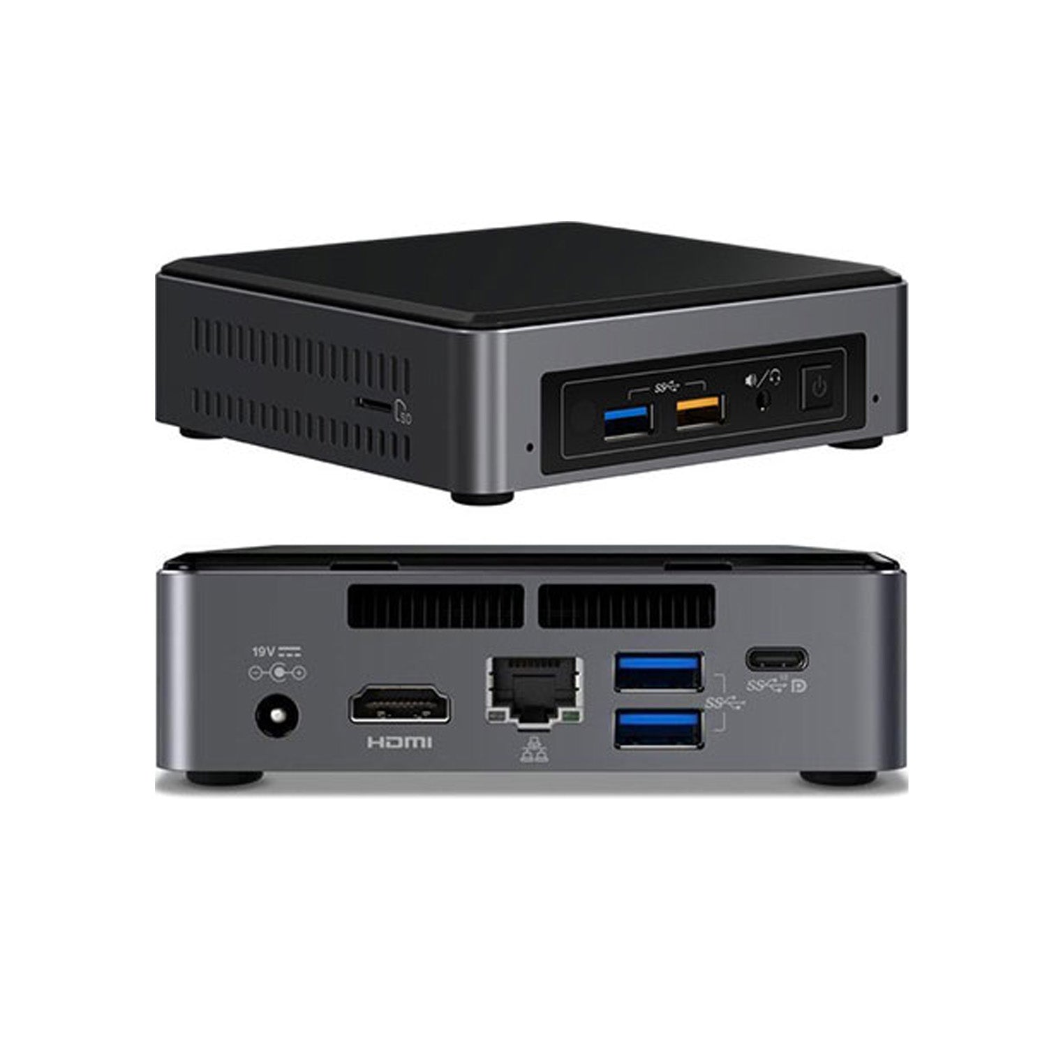 Intel NUC7i5BNK Mini PC – Intel Core i5-7260U, 8GB DDR4 RAM, 256GB NVMe SSD, Windows 11 Pro - Refurbished