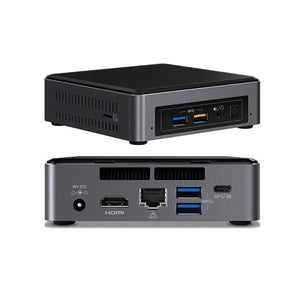 Intel NUC7i5BNK Mini PC – Intel Core i5-7260U, 8GB DDR4 RAM, 256GB NVMe SSD, Windows 11 Pro - Refurbished