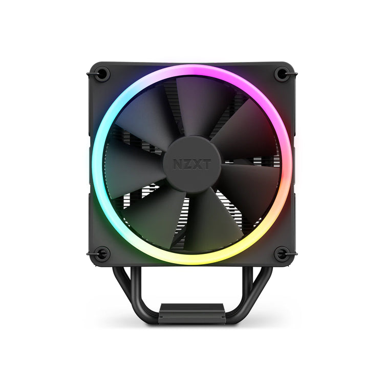 NZXT T120 RGB CPU Air Cooler  PC Fan - Fluid Dynamic Bearing With AMD and Intel Compatibility - Black (RC-TR120-B1)