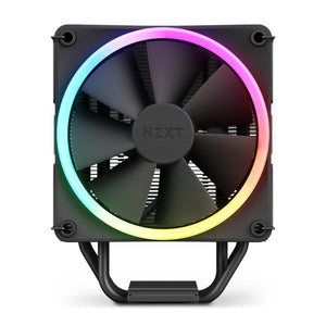 NZXT T120 RGB CPU Air Cooler  PC Fan - Fluid Dynamic Bearing With AMD and Intel Compatibility - Black (RC-TR120-B1)