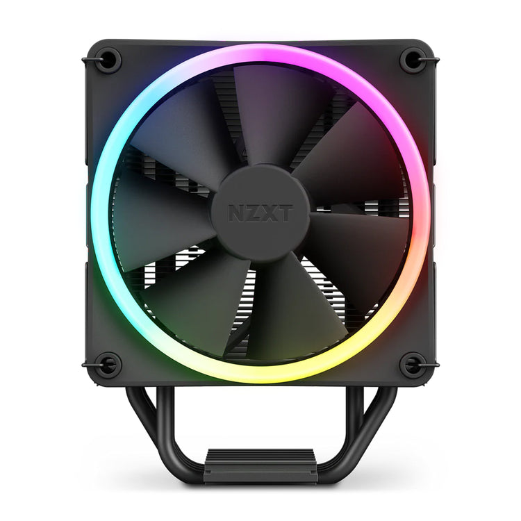 NZXT T120 RGB CPU Air Cooler  PC Fan - Fluid Dynamic Bearing With AMD and Intel Compatibility - Black (RC-TR120-B1)