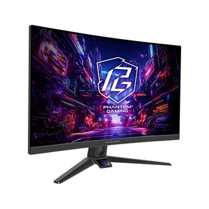 ASRock 27-Inch FHD Curved Gaming Monitor - 280Hz High Refresh Rate, Flicker Free Technology With Low Blue Light Technology, DisplayPort / HDMI - PG27FRS1A