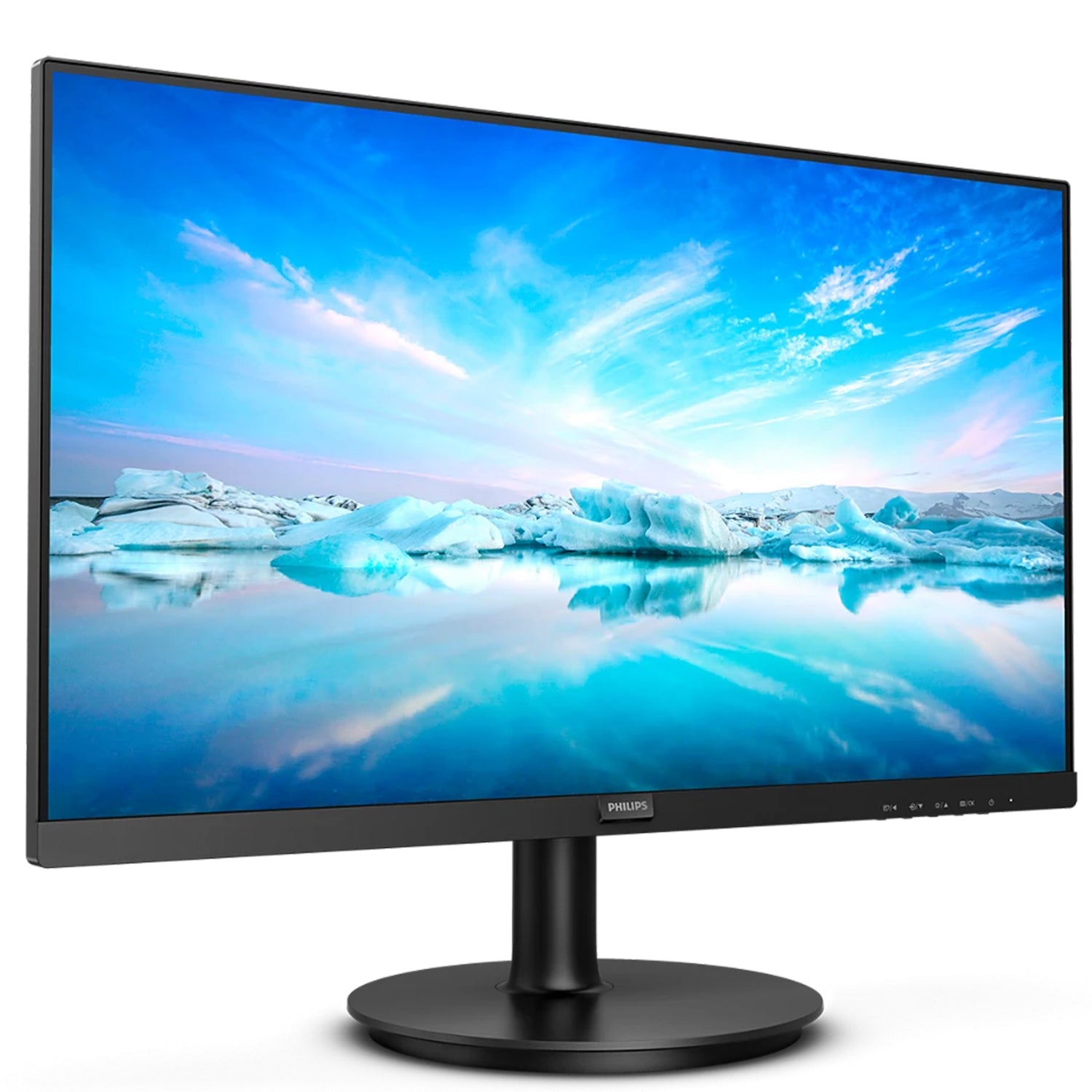 PHILIPS V-Line 27" Full HD Monitor - 75Hz Refresh Rate Flicker-Free Low Blue Mode, VA LCD Display Screen, Anti-Glare Backlit W-LED With VESA Mount, VGA and HDMI - (271V8L)