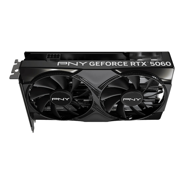 PNY GeForce RTX 5060 8GB Models Graphics Card - 8GB GDDR7 Memory, Dual Fan With Blackwell Architecture, 3x Display Port / HDMI - (VCG50608DFXPB1)