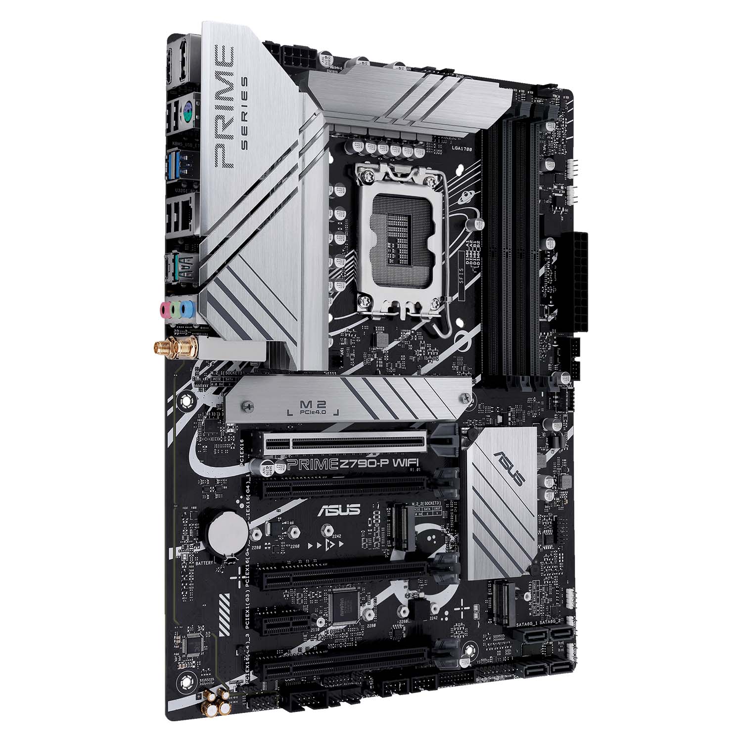 ASUS Prime Z790-P Wi-Fi Intel LGA 1700 Socket, DDR5 ATX Motherboard - Supports 14th/13th/12th Gen Intel Processors, PCIe 5.0 Slot With Robust Power Design, HDMI / Display Port