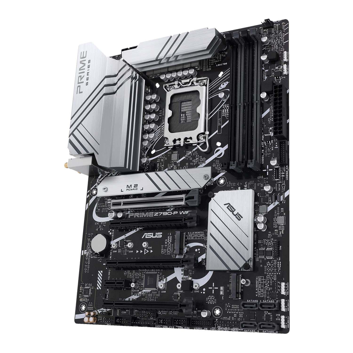 ASUS Prime Z790-P Wi-Fi Intel LGA 1700 Socket, DDR5 ATX Motherboard - Supports 14th/13th/12th Gen Intel Processors, PCIe 5.0 Slot With Robust Power Design, HDMI / Display Port