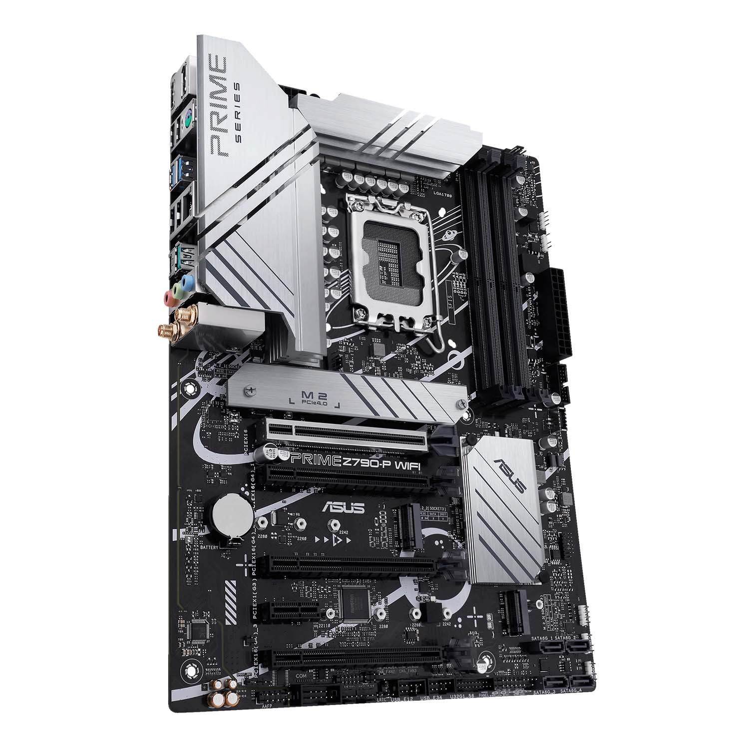 ASUS Prime Z790-P Wi-Fi Intel LGA 1700 Socket, DDR5 ATX Motherboard - Supports 14th/13th/12th Gen Intel Processors, PCIe 5.0 Slot With Robust Power Design, HDMI / Display Port