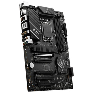 MSI PRO B760-P WIFI DDR4 Gaming Motherboard  / ATX - Supports Intel 12th, 13th & 14th Gen Core Processors / LGA 1700 Socket / M.2 Gen4 Slots