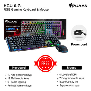 HAJAAN Prebuilt Gaming PC Desktop - Intel Quad Core i7 upto 4.0GHz - 16GB RAM 512GB SSD - AMD RX 550 4GB GDDR5 - RGB Headset - WiFi Ready - Windows 10 Pro - Refurbished