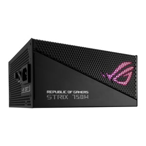 ASUS ROG STRIX 750W Gaming Power Supply 80+Gold Fully Modular - Axial-Tech Fan Design With Dual Ball Fan, ATX 12V and PCle 5.0 Ready (OG-STRIX-750G-AURA-GAM)