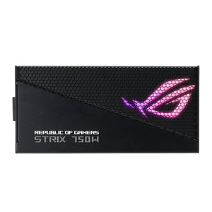 ASUS ROG STRIX 750W Gaming Power Supply 80+Gold Fully Modular - Axial-Tech Fan Design With Dual Ball Fan, ATX 12V and PCle 5.0 Ready (OG-STRIX-750G-AURA-GAM)