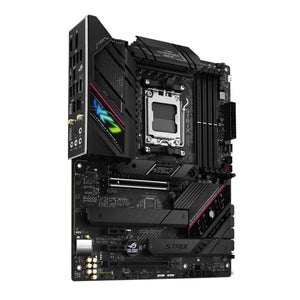 ASUS ROG STRIX B650E-F Gaming WIFI Motherboard, ATX - Support AMD Ryzen 9000/8000/7000 Series Desktop Processor, WiFi 6E With Aura Sync RGB lighting, HDMI / Display Port