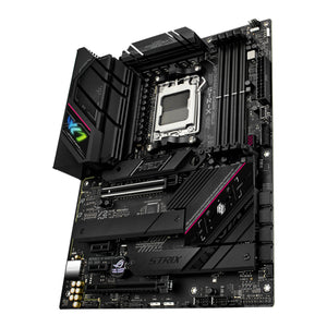 ASUS ROG STRIX B650E-F Gaming WIFI Motherboard, ATX - Support AMD Ryzen 9000/8000/7000 Series Desktop Processor, WiFi 6E With Aura Sync RGB lighting, HDMI / Display Port