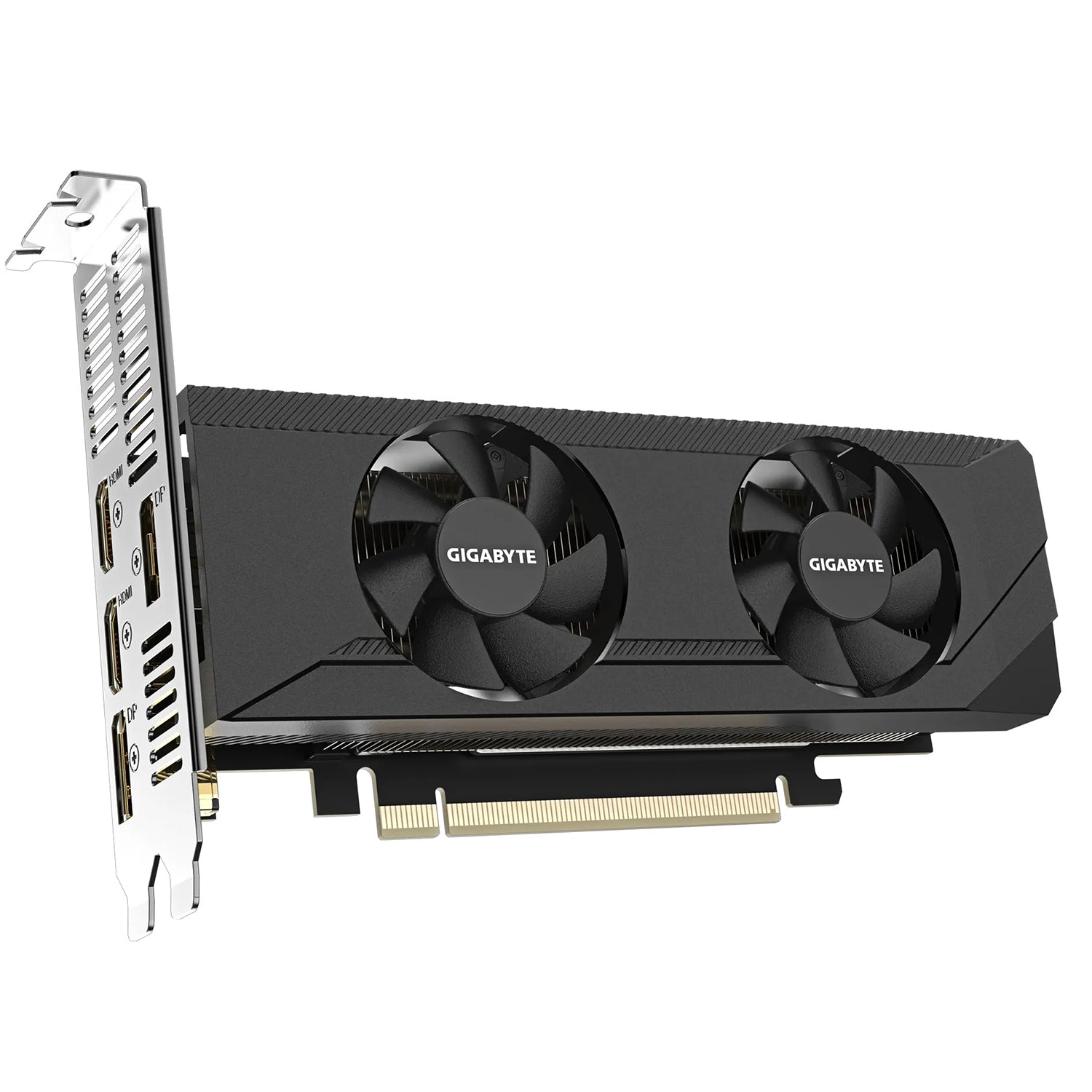 GIGABYTE GeForce RTX 3050 OC | Low Profile 6G Graphics Card | 6GB GDDR6 96-bit Memory | HDMI, Display Port - (GV-N3050OC-6GL)