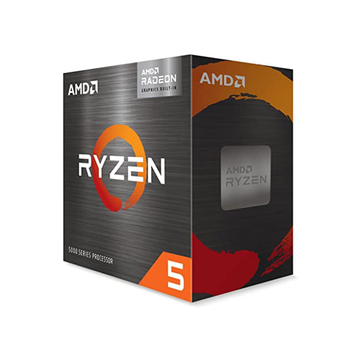 AMD Ryzen 5 5600G 6-Core 12-Thread Desktop Processor with Radeon Graphics (Up to 4.4GHz)