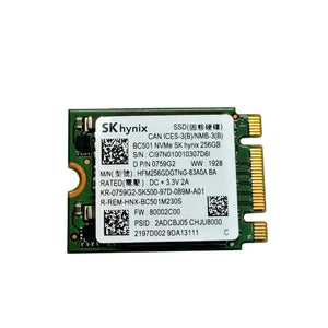 Mixed Brand Dell/Samsung/SK Hynix/Kioxia/Toshiba/WD 256GB M.2 2230 NVMe SSD for Laptop Desktop PC