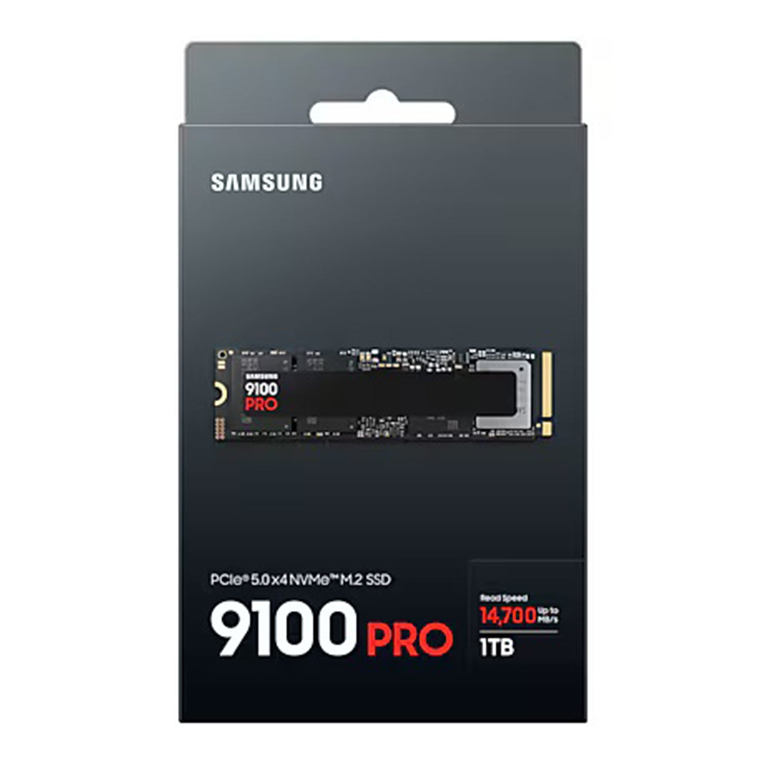 SAMSUNG 9100 PRO Solid State Drive - 1TB NVMe M.2 SSD, R/W Speed Up to 14,700/ 13,300 MB/s, PCIe Gen 5.0, NVMe 2.0, V-NAND - (MZ-VAP1T0B/AM)