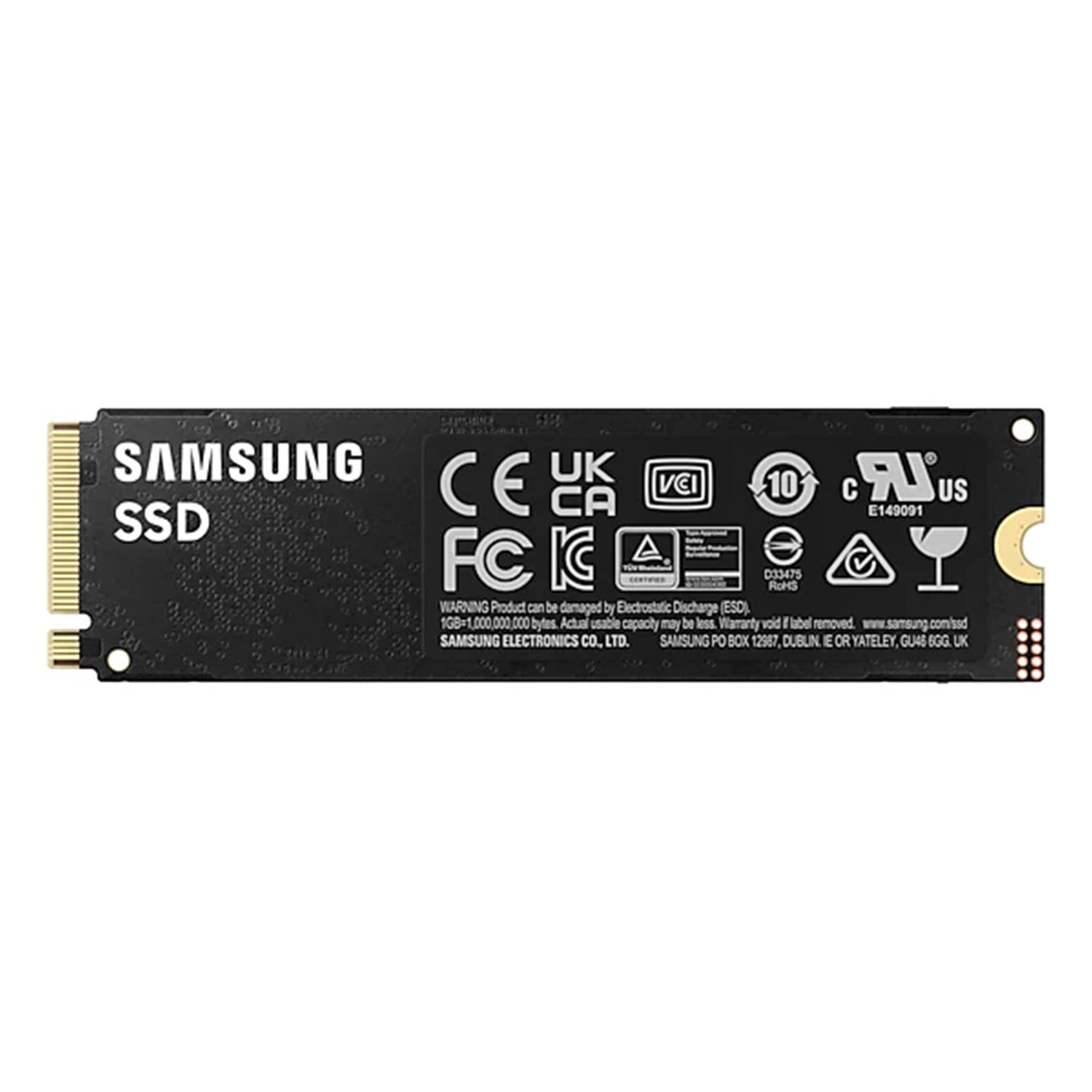 SAMSUNG 990 PRO Internal Solid State Drive - 2TB NVMe M.2 SSD, R/W Speed Up to 7,450/ 6,900 MB/s, PCIe Gen 4.0, NVMe 2.0, V-NAND (MZ-V9P2T0B/AM)