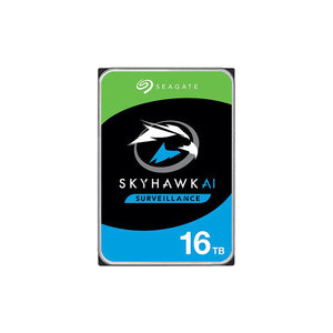 Seagate SKYHAWK AI 16TB SATA 6.0Gb/s - 3.5" Internal Hard Drive, 256 MB Cache, (ST16000VE002)