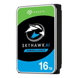 Seagate SKYHAWK AI 16TB SATA 6.0Gb/s - 3.5" Internal Hard Drive, 256 MB Cache, (ST16000VE002)