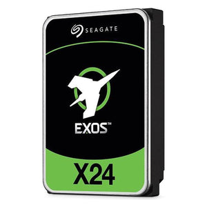 Seagate EXOS X24 20TB 3.5" Hard Drive - Powerful Performance With Scalable Design, SAS 7200 RPM ISE Bare (ST20000NM007H)