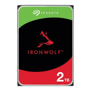 Seagate Ironwolf 2TB HDD Internal Hard Drive (3.5 Inch) SATA 6 Gb/s, 5400 RPM, 256 MB Cache - High performance for Computer Desktop PC (ST2000VN003)