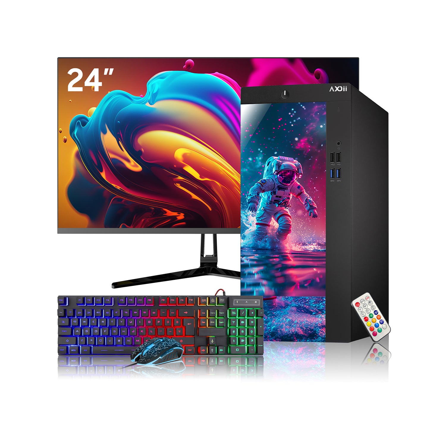 AXOII Spaceman Gaming PC, Intel Core i5/i7 Processor, G...