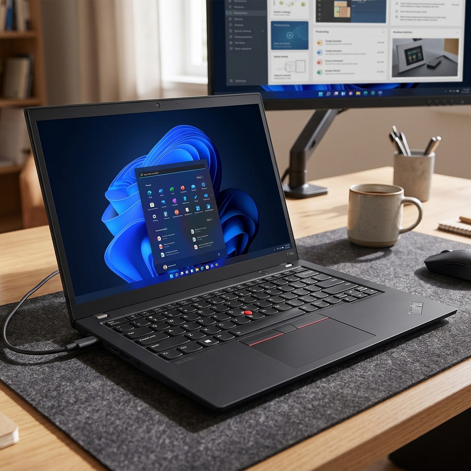 Lenovo ThinkPad T14s Gen1 14" Touchscreen Laptop – Intel Core i7-10610U, 16GB RAM, Up to 1TB SSD, Windows 11 Pro – Refurbished