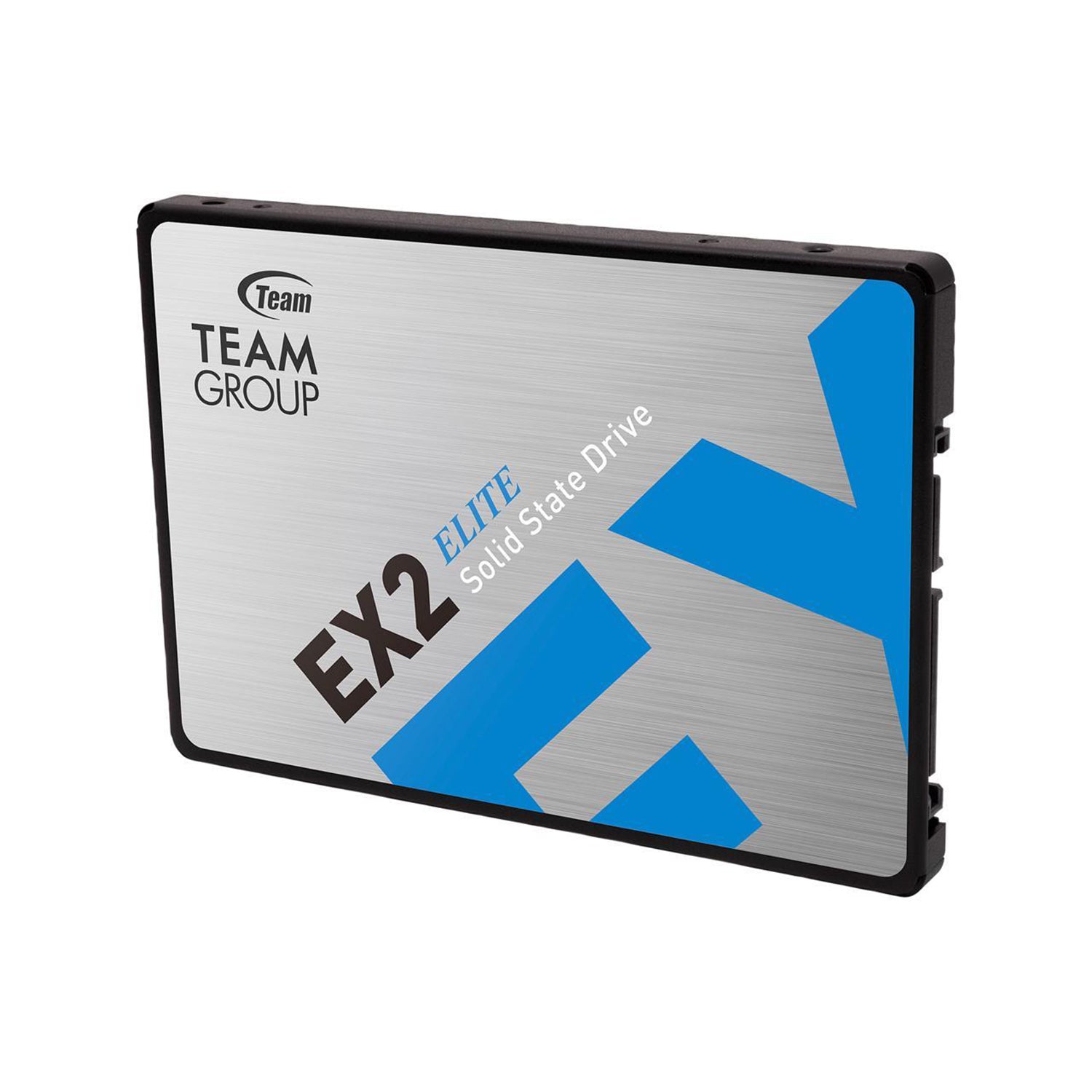 Team Group EX2 - 2TB Internal Solid State Drive (SSD), 2.5" Form Factor, SATA III (6.0 Gb/s) Interface, 3D NAND, Read Speed Up to 550 MB/s for laptops, desktops (T253E2002T0C101)