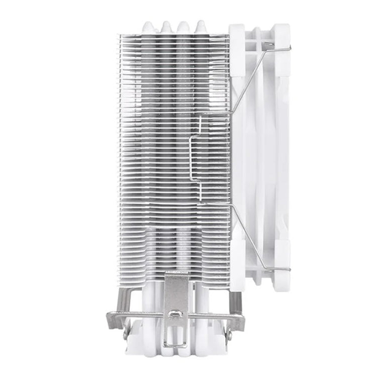 Thermaltake UX200 SE ARGB Lighting CPU Cooler Fan - Reliable Hydraulic Bearing, Compatible With Intel and AMD CPU sockets  - White (CL-P116-AL12SW-A)