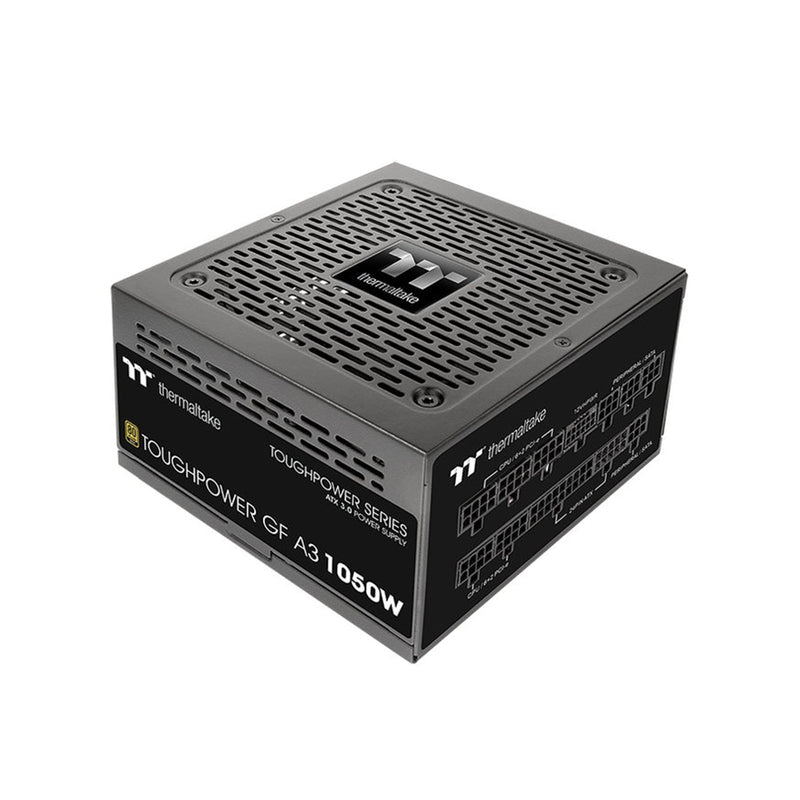 Thermaltake 1050W Power Supply 80+Gold Fully Modular -  Fluid Dynamic Bearing, Intel ATX 3.0 With PCle Gen 5.0 Ready (PS-TPD-1050FNFAGU-Y)