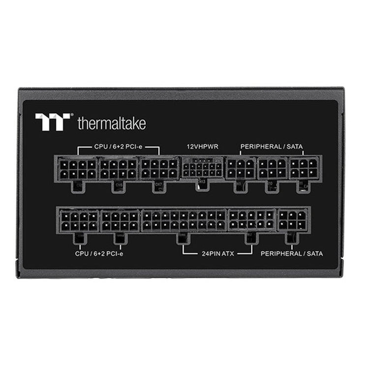Thermaltake 1050W Power Supply 80+Gold Fully Modular -  Fluid Dynamic Bearing, Intel ATX 3.0 With PCle Gen 5.0 Ready (PS-TPD-1050FNFAGU-Y)