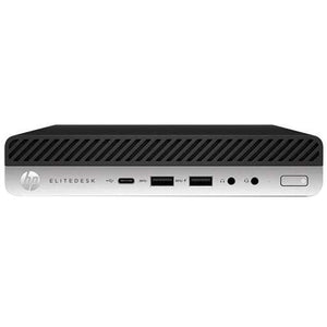 HP EliteDesk 705 G4 Professional Desktop Tiny PC Computer | AMD Ryzen 5 PRO 2400GE up to 3.80 GHz CPU | 8GB - 32GB DDR4 RAM | 256GB - 1TB SSD | Windows 10 Pro | WIFI Adapter  - Refurbished