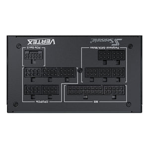 Seasonic 1000W Power Supply 80+Gold Fully Modular - Fluid Dynamic Bearing, Intel ATX 3.0 With PCle Gen 5.0 Ready (VERTEX1000G)