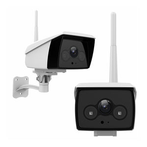 Vimtag Infrared night Vision B5 | 4MP Wireless Wi-Fi Ultra HD Smart IP Water-Proof Outdoor Security Camera | Built-in-Speaker and Microphone With 2-Way Audio | IR Night Vision | Compatible with Alexa