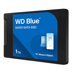 Western Digital 1TB SSD - SATA III 2.5" 7mm Blue, R/W Speed Up to 560/520 MB/s -  WDS100T3B0A