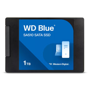 Western Digital 1TB SSD - SATA III 2.5" 7mm Blue, R/W Speed Up to 560/520 MB/s -  WDS100T3B0A