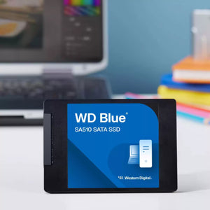 Western Digital 1TB SSD - SATA III 2.5" 7mm Blue, R/W Speed Up to 560/520 MB/s -  WDS100T3B0A