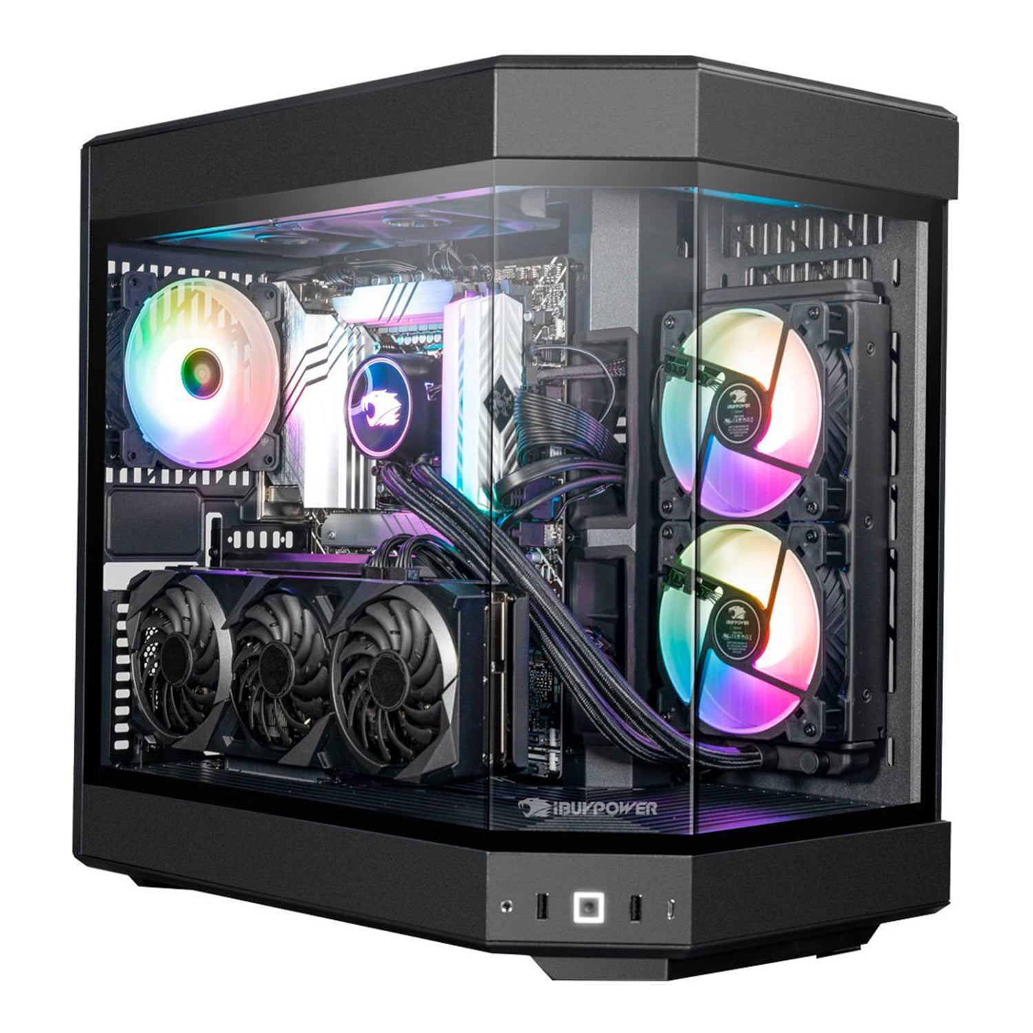 iBUYPOWER Gaming PC Ryzen 7900X 32GB DDR5 RGB RAM, - Main Image