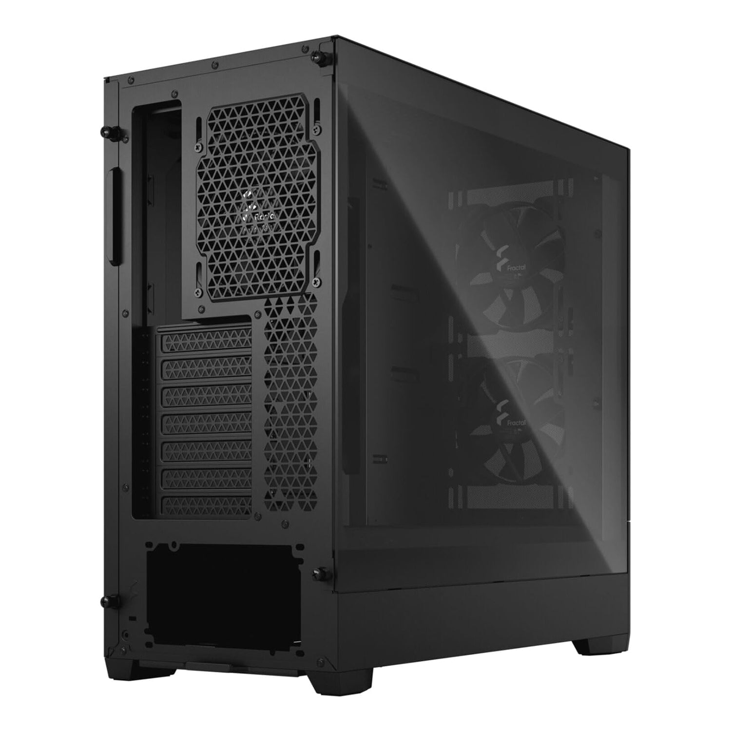 FRACTAL DESIGN Pop Air Black ATX High-Airflow Solid Panel Mid Tower Computer Case - (FD-C-POA1A-01)