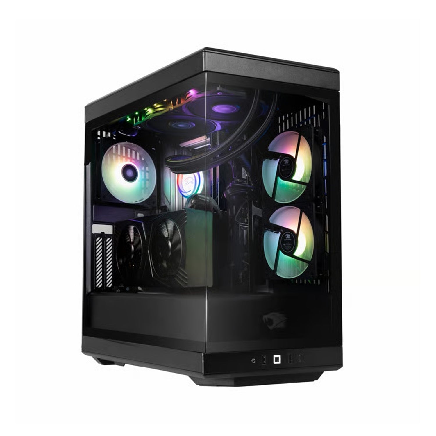 iBUYPOWER System Liquid Cooler PC - Intel Core - Ultra 7 Processor 265F Up to 5.3GHz CPU, 32GB DDR5 RAM, 1TB M.2 NVMe SSD, NVIDIA GeForce RTX 5070-12GB, Windows 11 Home - (Y40BI7N5701)
