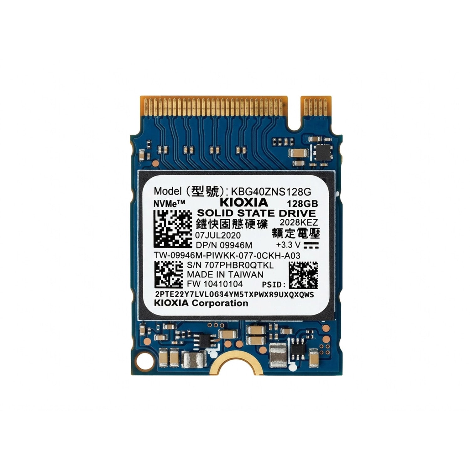 Mixed Brand Dell/Samsung/SK Hynix/Kioxia/Toshiba/WD  128GB M.2 2230 NVMe SSD for Laptop Desktop PC
